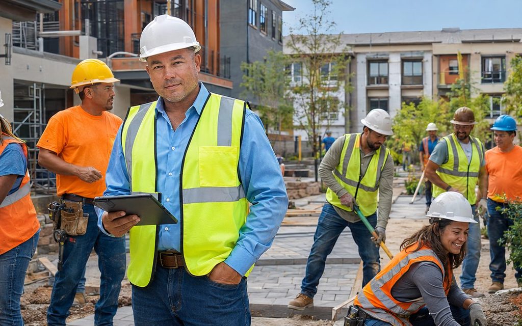 Careers with Labor Dia | Day labor jobs Construction crew at work — careers with Labor Dia